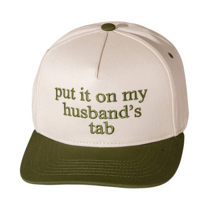 Sensibling Corp. - Wholesale Baseball Cap - Women's - PUT IT ON MY HUSBANDS TAB Embroidered Baseball Cap13