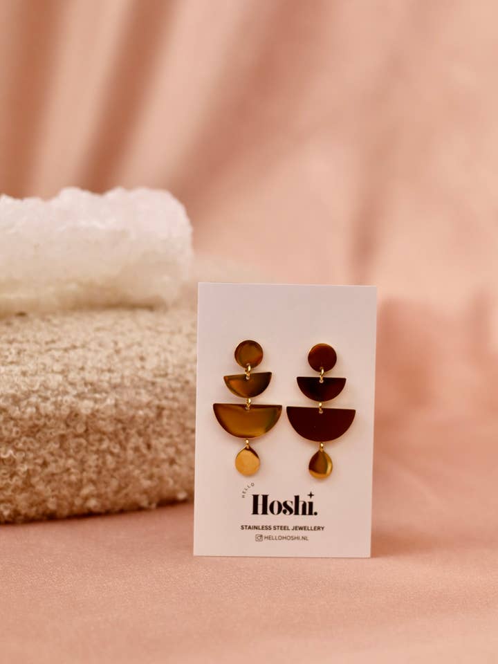 Örhängen - Droppar av universum för wholesale av HELLO HOSHI