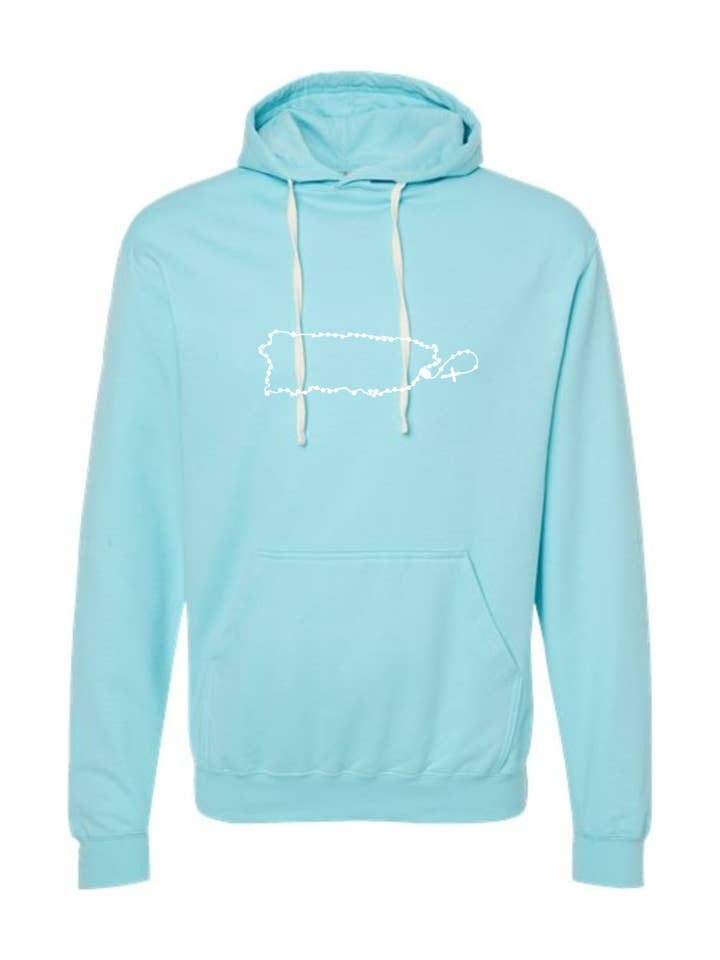 Puerto Rico Katholischer Rosenkranz Kapuzenpullover für den Großhandel von Sock Religious