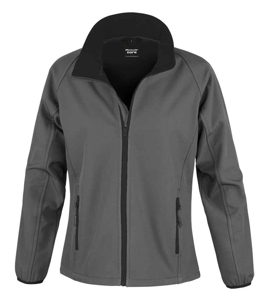 Pierre Francis – wholesale Jacket – Women's – Result - Core Ladies Printable Soft Shell Jacket6