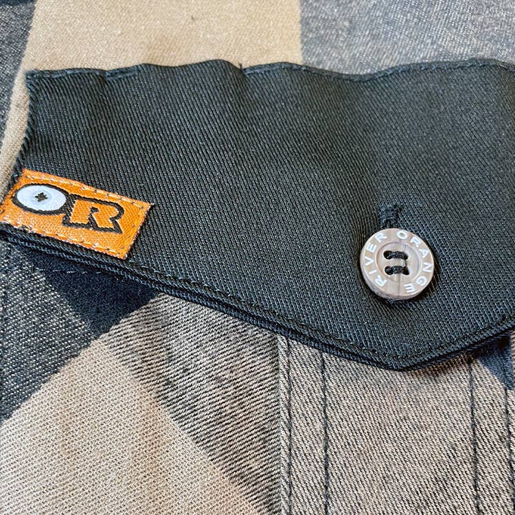 AS IS OR® Billy Relax fit Stretch Cotton Suede Plaid Mens Shirts for wholesale on Faire2