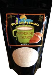 Lucinda's Pumpkin Pie Creamer for wholesale by Great Life By Lucinda