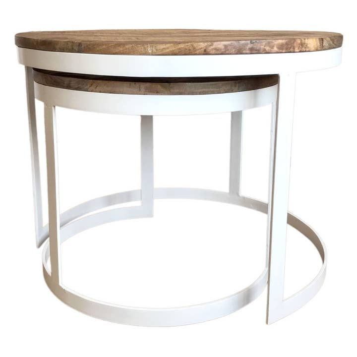 Voglrieder - Wholesale Coffee Table - Coffee table set of 2 side tables living room table round Aust