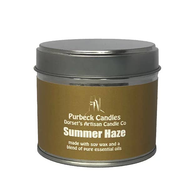 Purbeck Candles - Wholesale Travel Candles - Signature Range Candle in a Tin - Summer Haze2