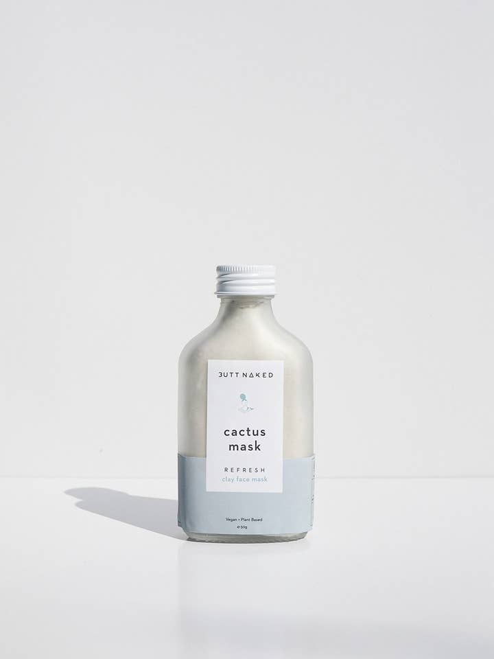 Cactus Clay Face Mask for wholesale by Butt Naked Body