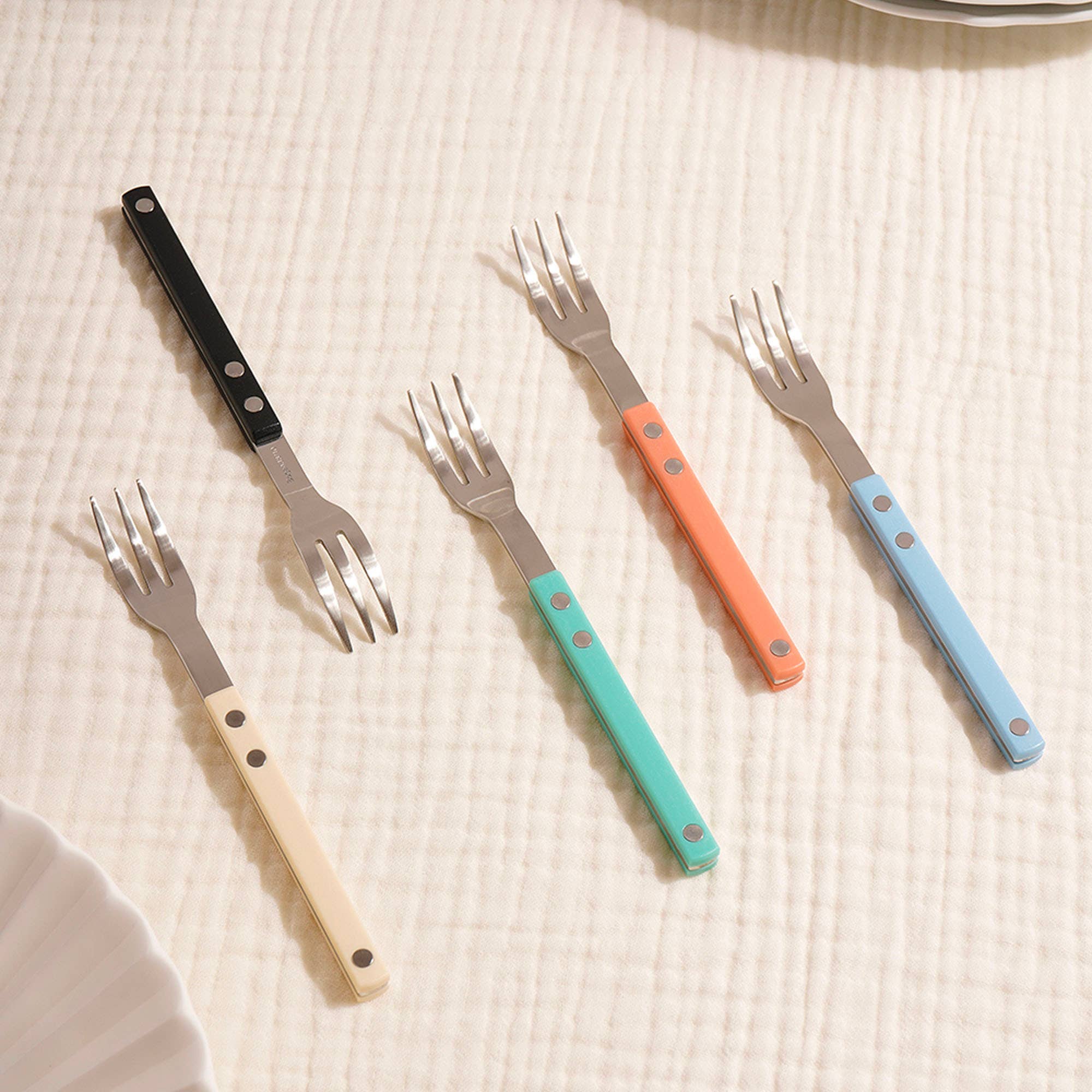 Korea Table - Vente Cuillères à soupe - [BOGEN] Fourchette à thé Sentier en satin - Cuillère à thé11