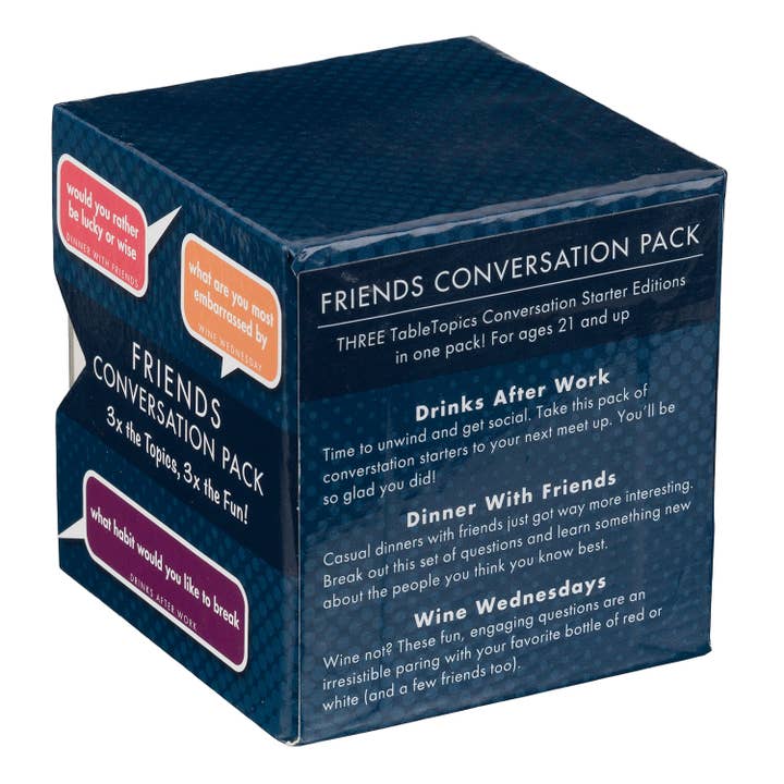 TableTopics - Wholesale Card Game - FRIENDS CONVERSATION PACK