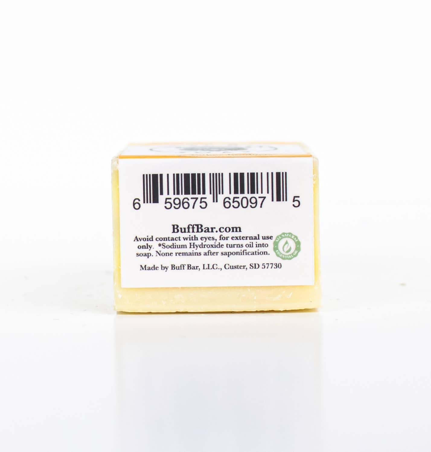 Big Crazy Buffalo - Wholesale Bar Soap - Lemon Drop Bison Tallow Soap Bar - 4oz2