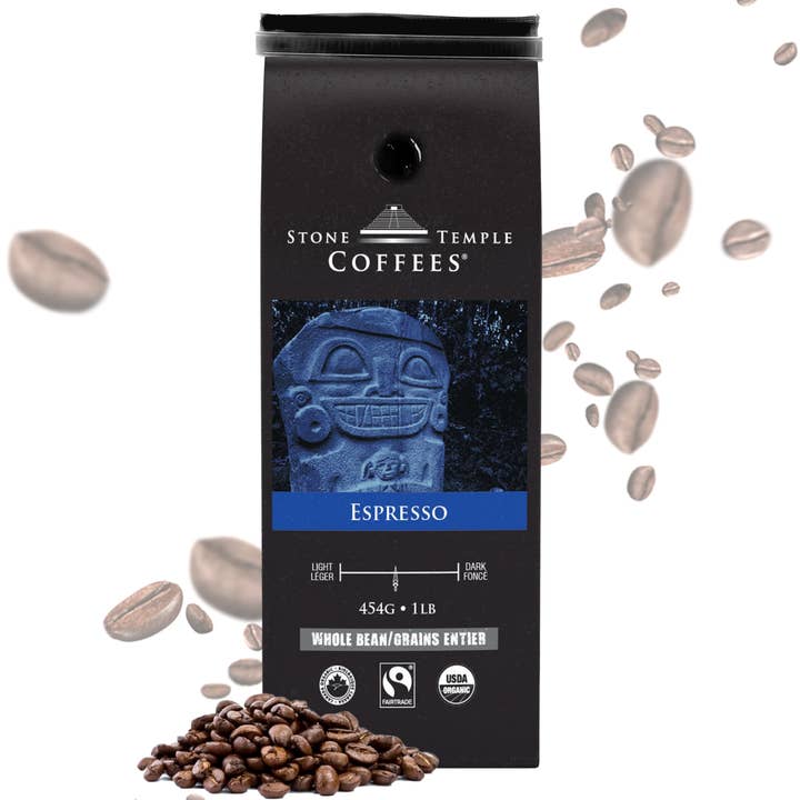 Espresso Hele Bean Kaffe for engroshandel hos Stone Temple Coffees