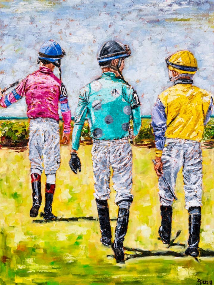 Kentucky Legacy Print - "Let's Give Them Something To Talk A for wholesale by Kim Perry Studio