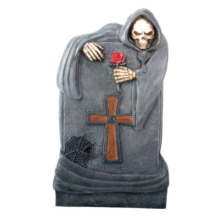 Pacific Trading - Wholesale Decorative Tabletop Object - Soul Reaper Tombstone Box