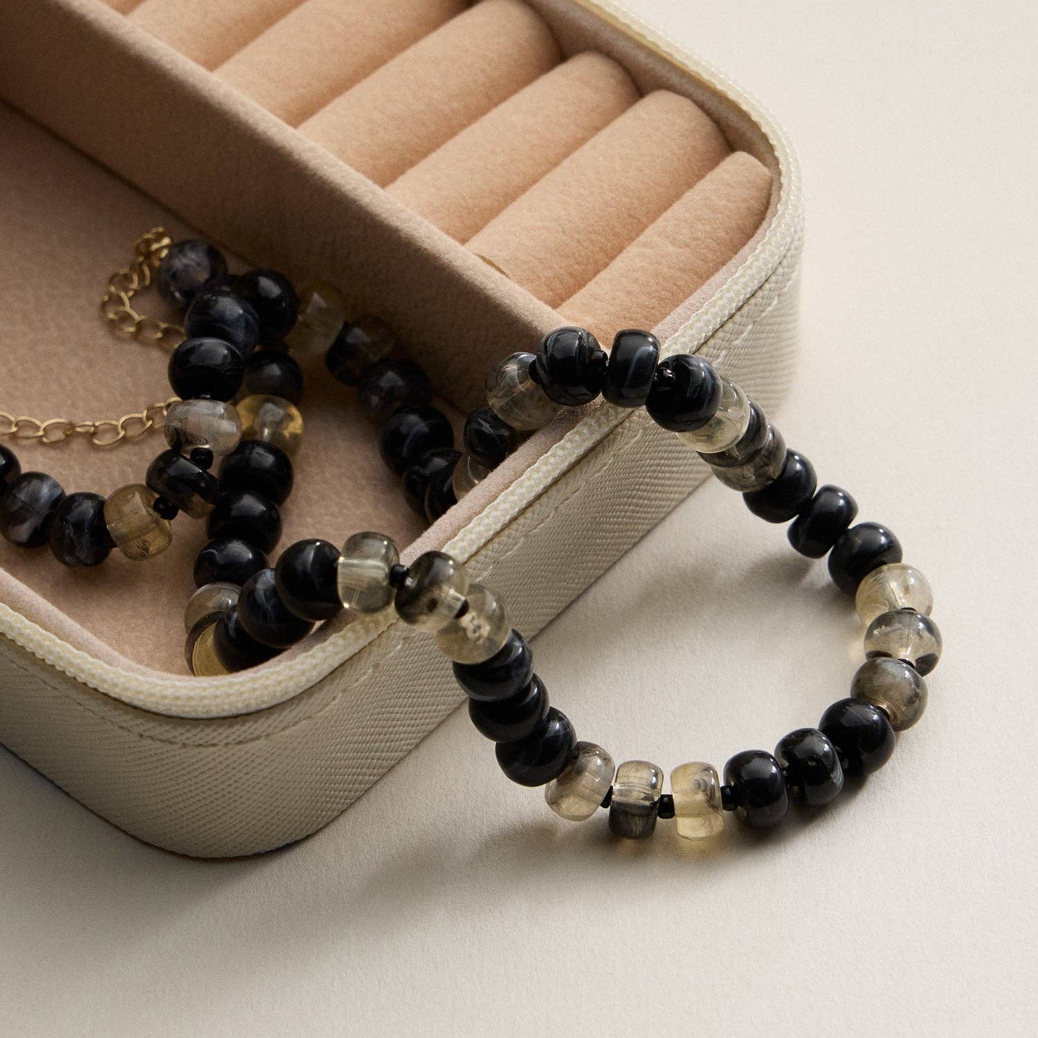 Frem – Colar com missangas/pérolas por atacado – Colar de Contas Redondo com Gradiente de Cor11