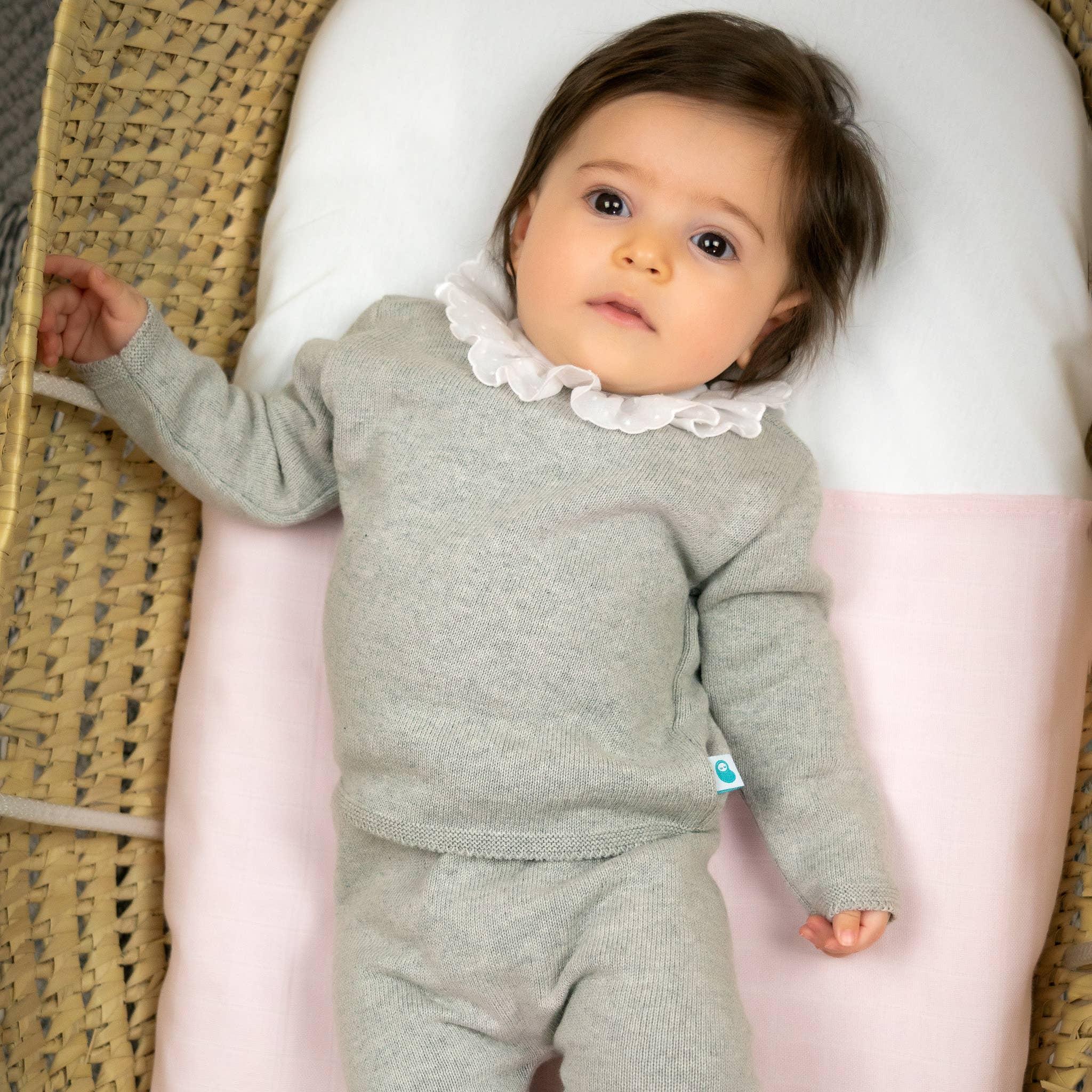 Bean Baby Clothes - Wholesale Clothing Set - Baby - Conjunto de Camisola e Calças de Malha para Bebé21