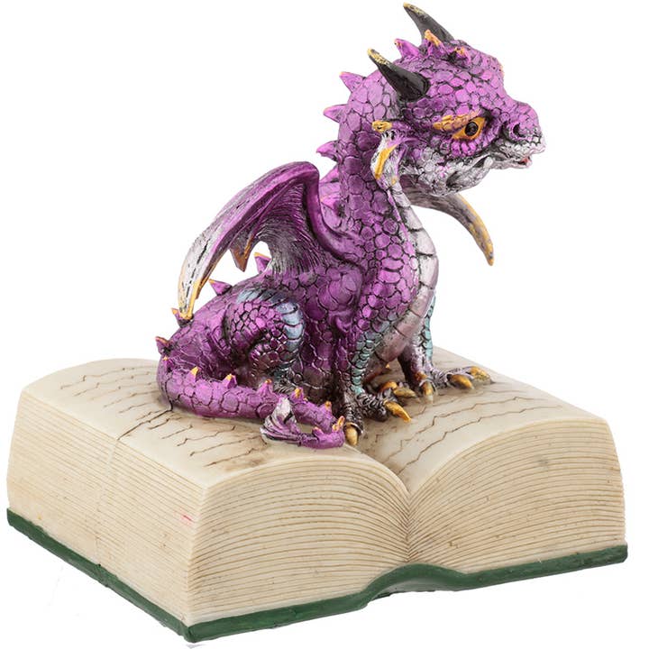 Puckator EU - Wholesale Ornament - Elements Dragon with Book2