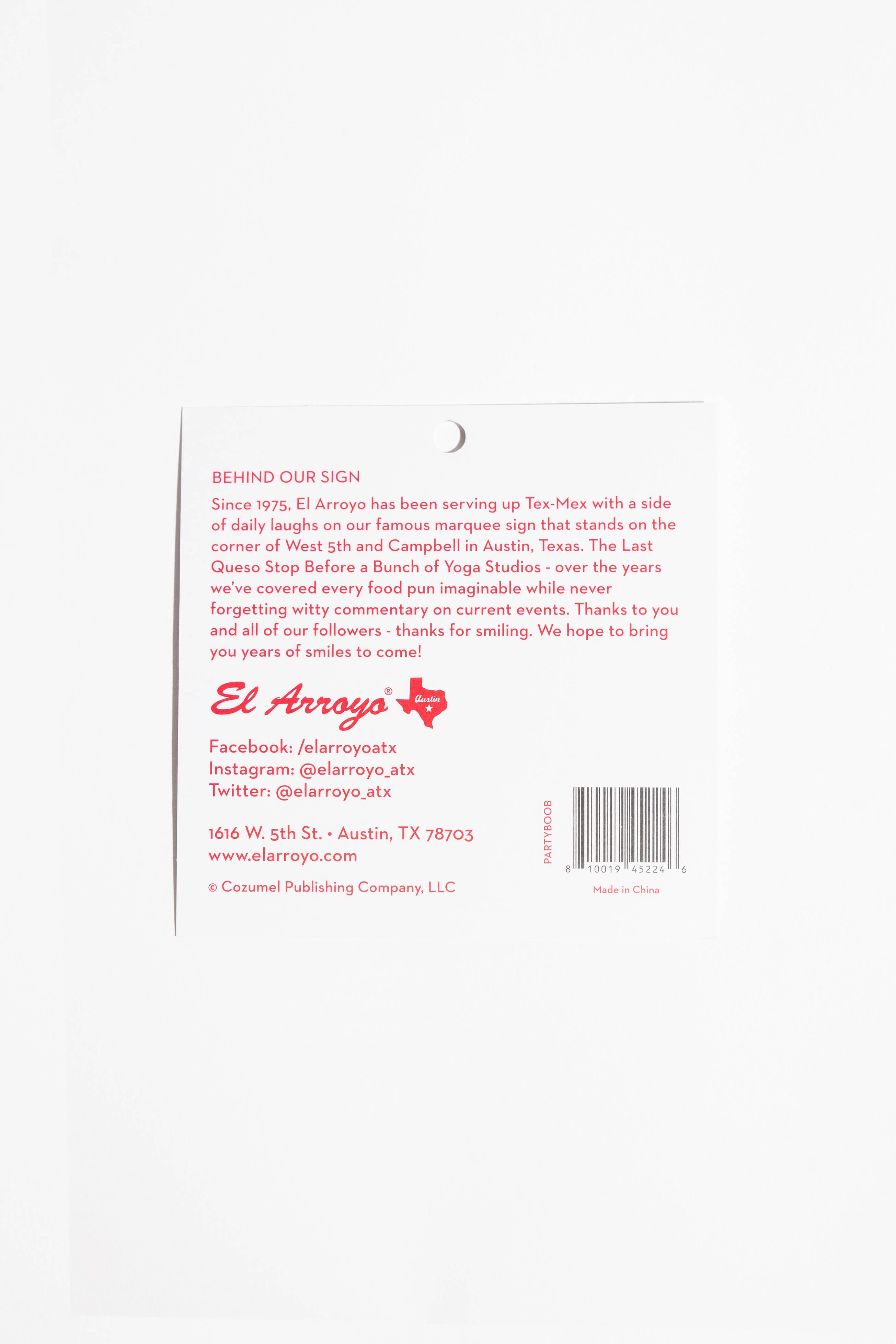 El Arroyo - Wholesale Sticker - Sticker - Partyboob2