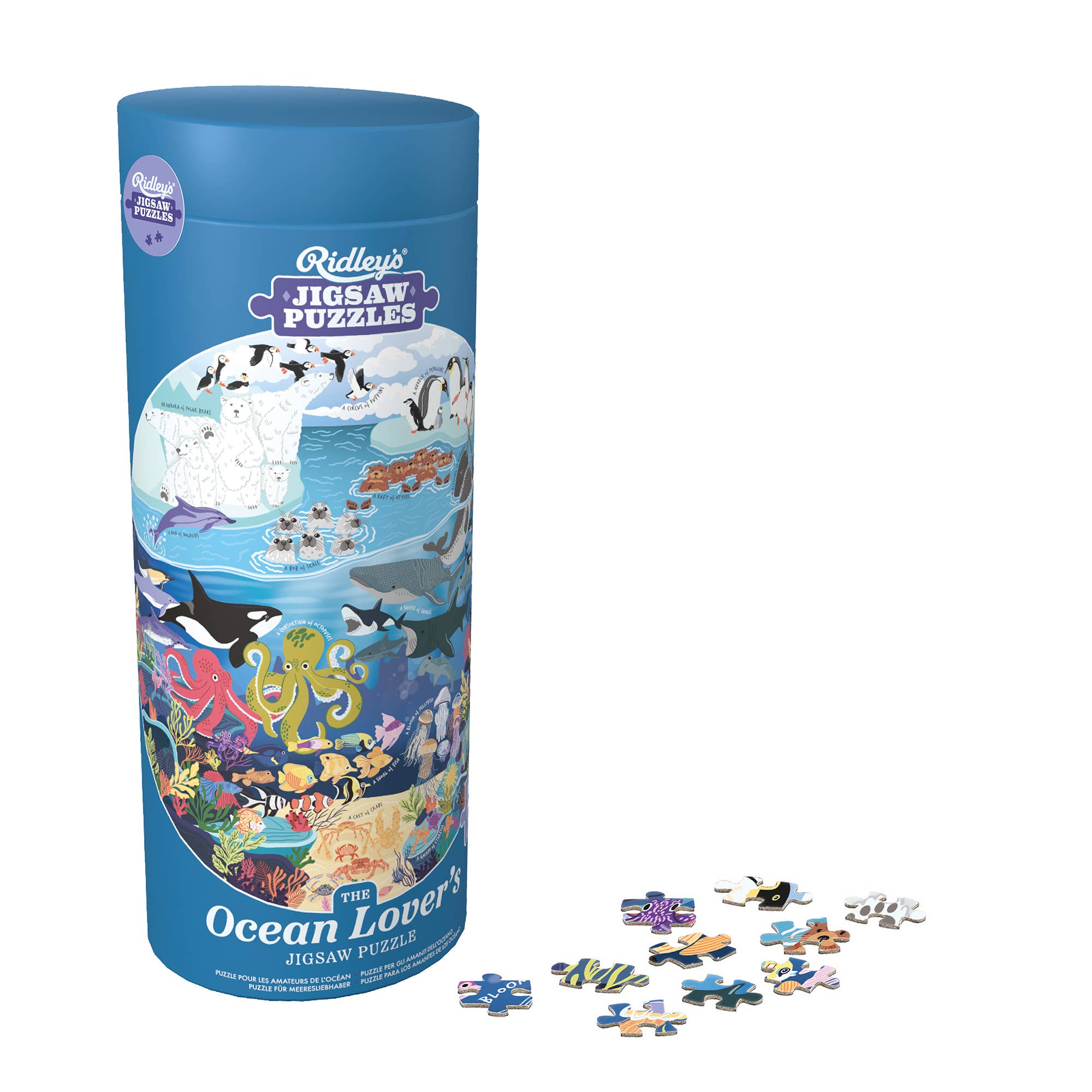 Chronicle Books - Wholesale Puzzle - Adult - Ocean Lover's 1000-Piece Jigsaw Puzzle2