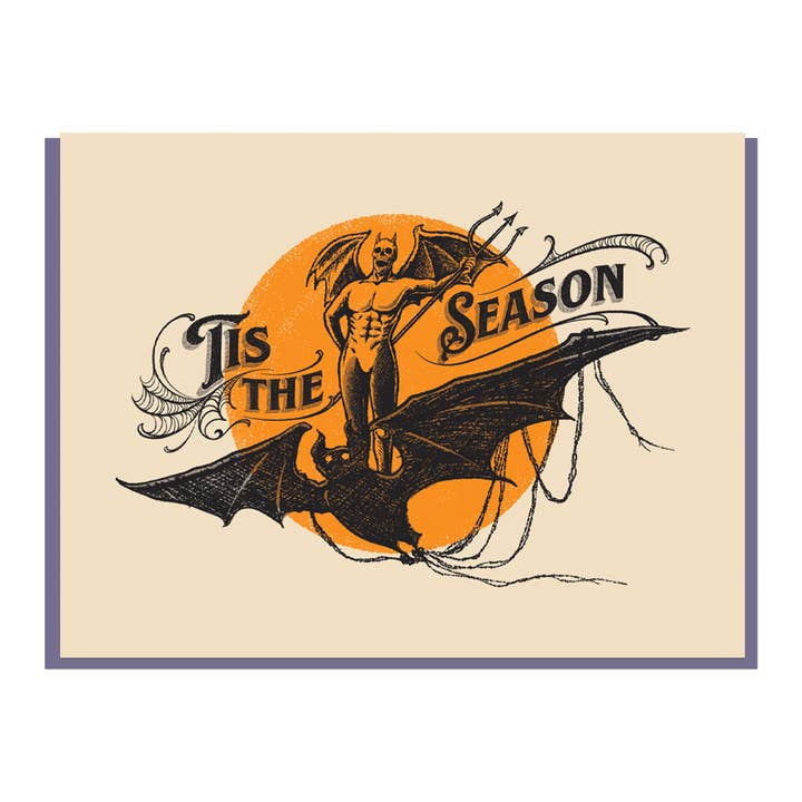 CARTE DE VŒUX TIS THE SEASON pour la vente par NicSon Creative