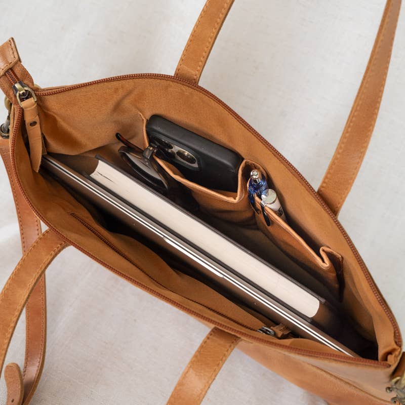 Elevate - Wholesale Tote Bag - Women's - Mid-Sized Zipper Tote6