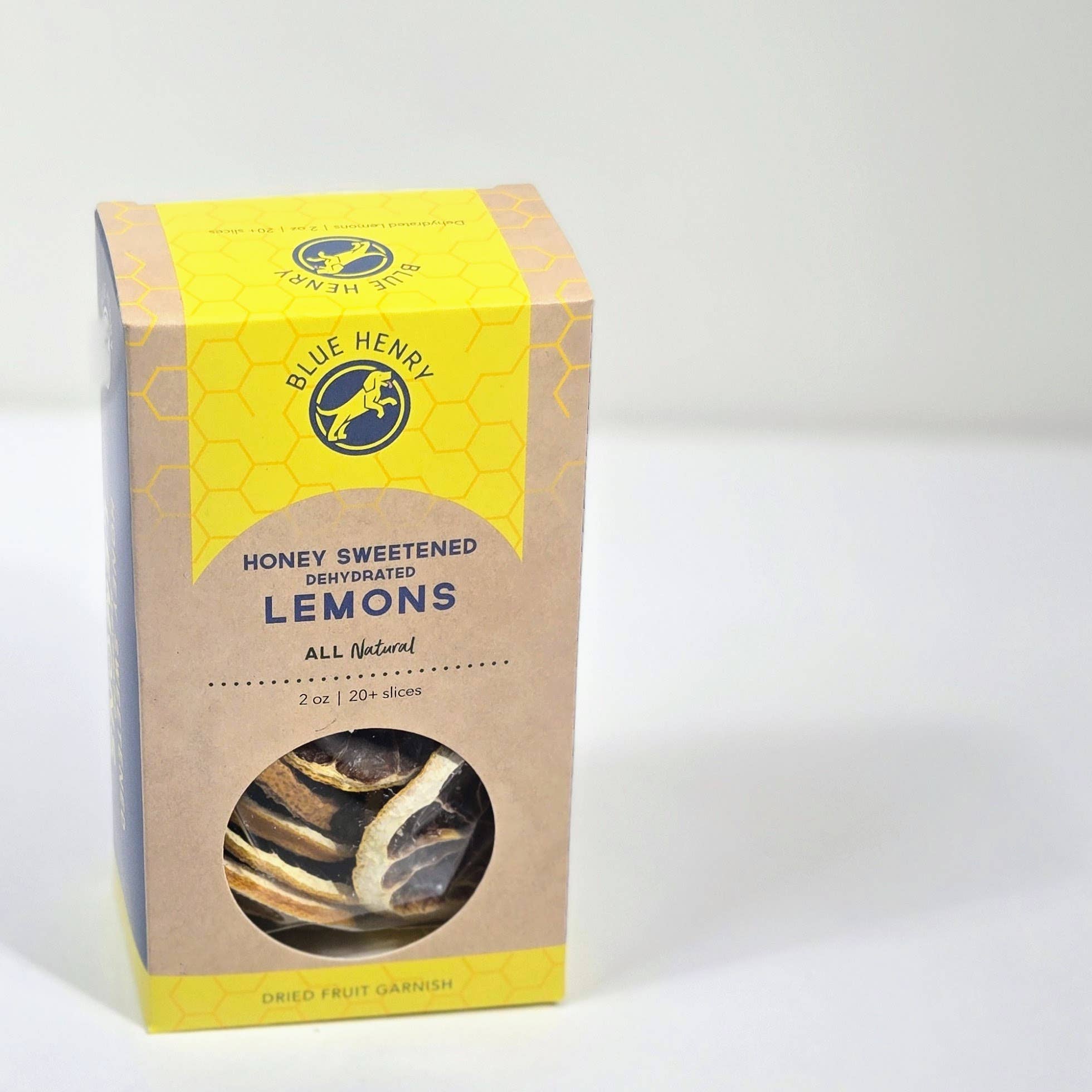 BlueHenry LLC - Wholesale Dried/Dehydrated Fruit - Honey Sweetened Lemons0