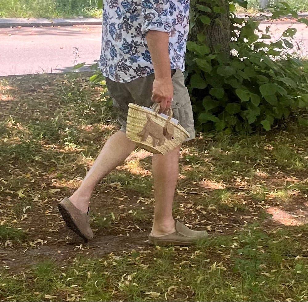 Ziegfeld Kids - Wholesale Basket - Kids & Baby - Small basket bag dog BOBBY1