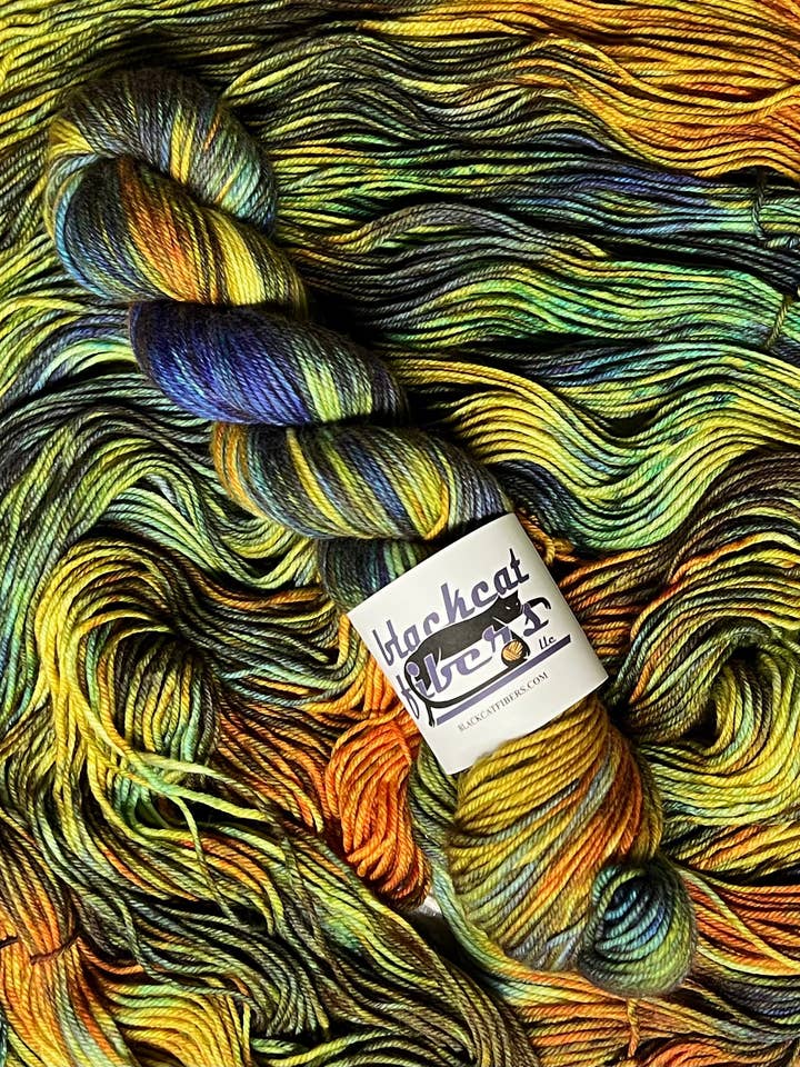 Labradorita amarilla- Essential DK para venta al por mayor de Black Cat Fibers