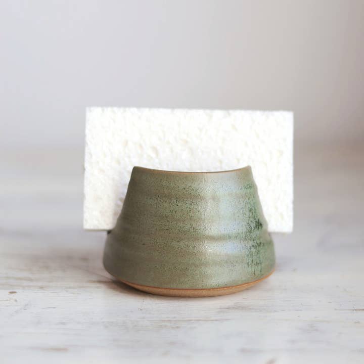 Gravesco Pottery - Wholesale Kitchen Tool/Gadget - Sponge Holder in Sage Green4