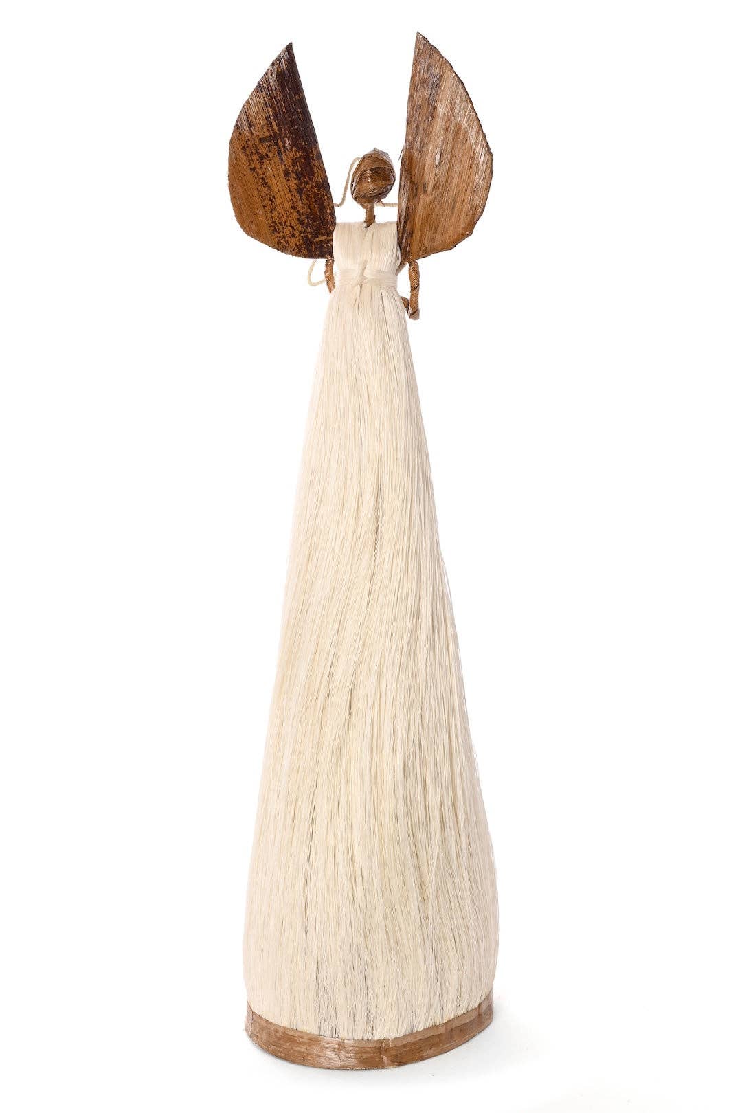 Swahili | AFRICAN MODERN - Wholesale Sculpture - Tall Natural Sisal Angel of Light Holiday Sculpture2
