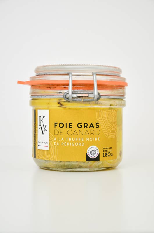AQUI-TRUF47 – Engroshandel Konserves – Foie gras med sort trøffel fra Périgord 10%0