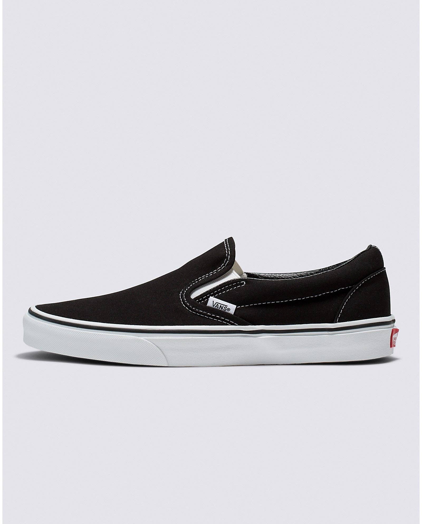 Rat City Sk8 Shop - Wholesale Slip On Sneakers - Men's - Vans Classic Slip-on Black Shoe7