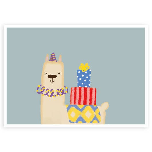 Alpaca cadeaus | Ansichtkaart | Verjaardag voor wholesale door Hey!Cards GmbH & Co. KG