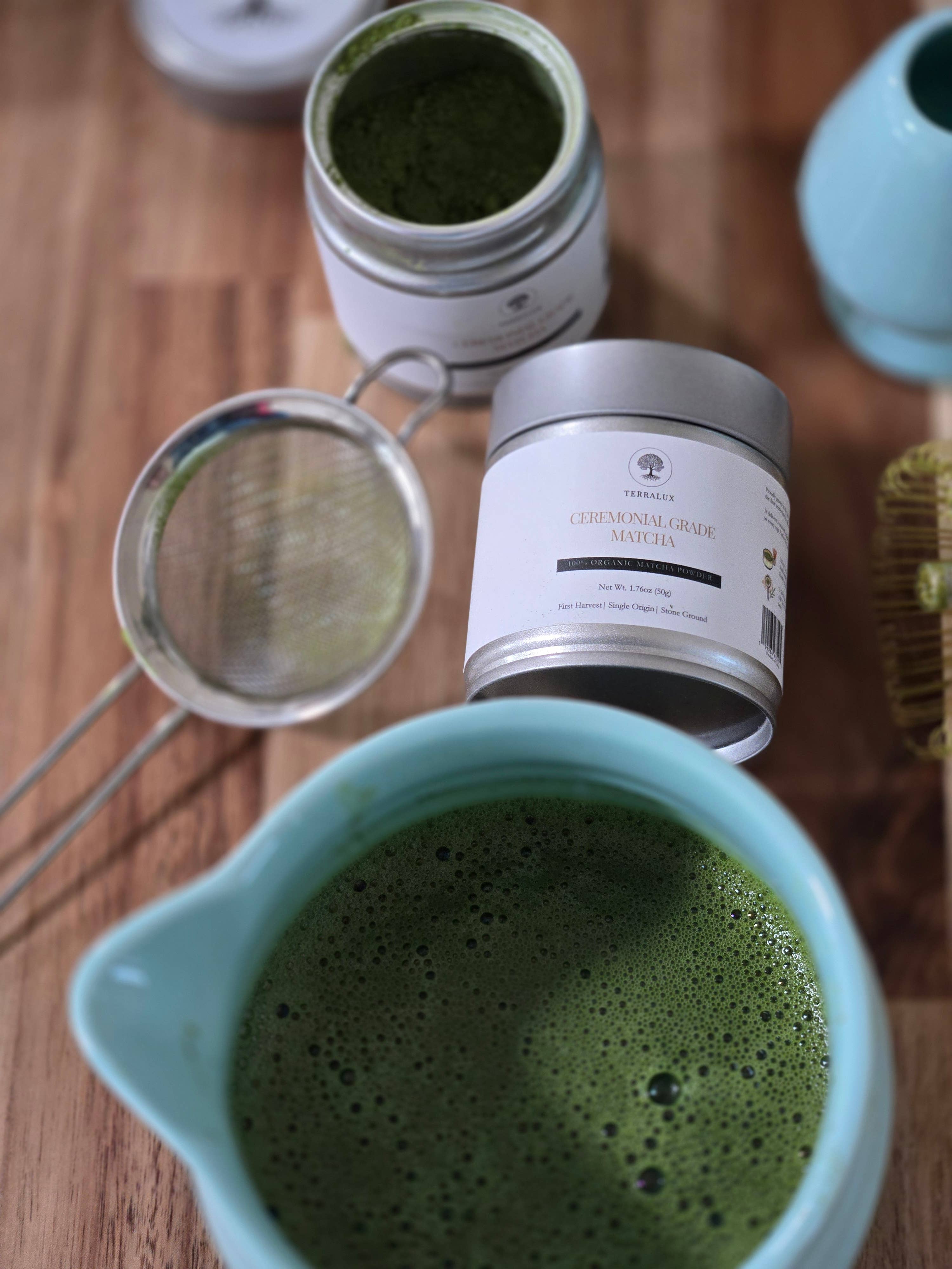 Terralux LLC - Wholesale Gezondheid/Detox thee - Biologische matcha van ceremoniële kwaliteit7