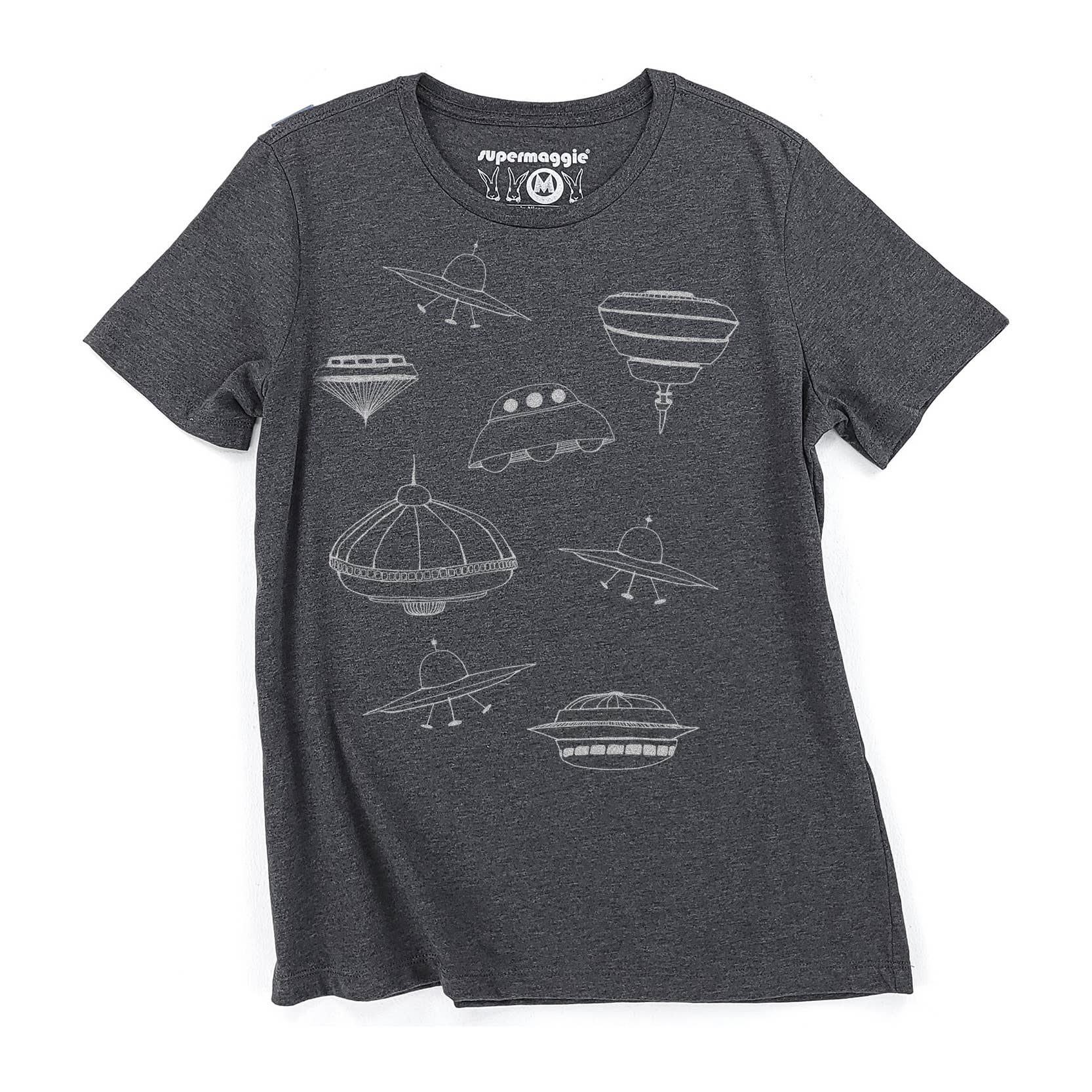 Supermaggie @ Faire - Wholesale Screen Printed T-Shirt - Women's - UFOs Calliope Tee1