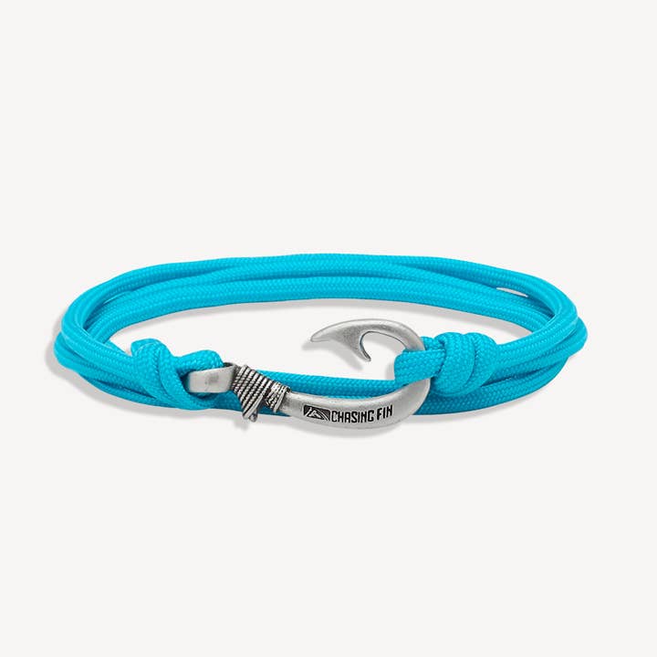Bracelet Hameçon de Poisson Turquoise | Chevillière pour la vente par Chasing Fin