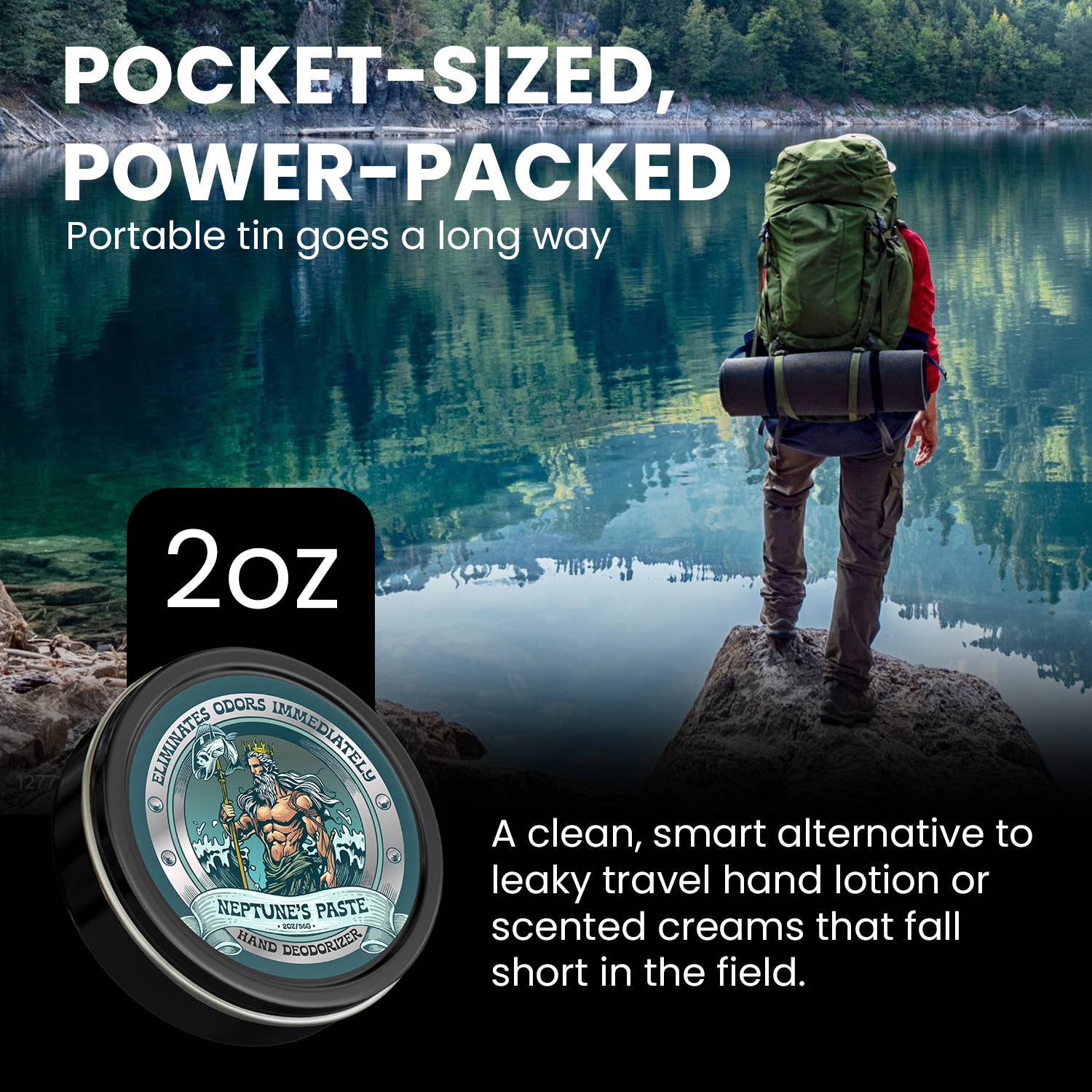 Celestial Skin & Body Solutions - Wholesale Body Balm/Butter - Neptune's Paste™  Hand Deodorizer (2oz)4