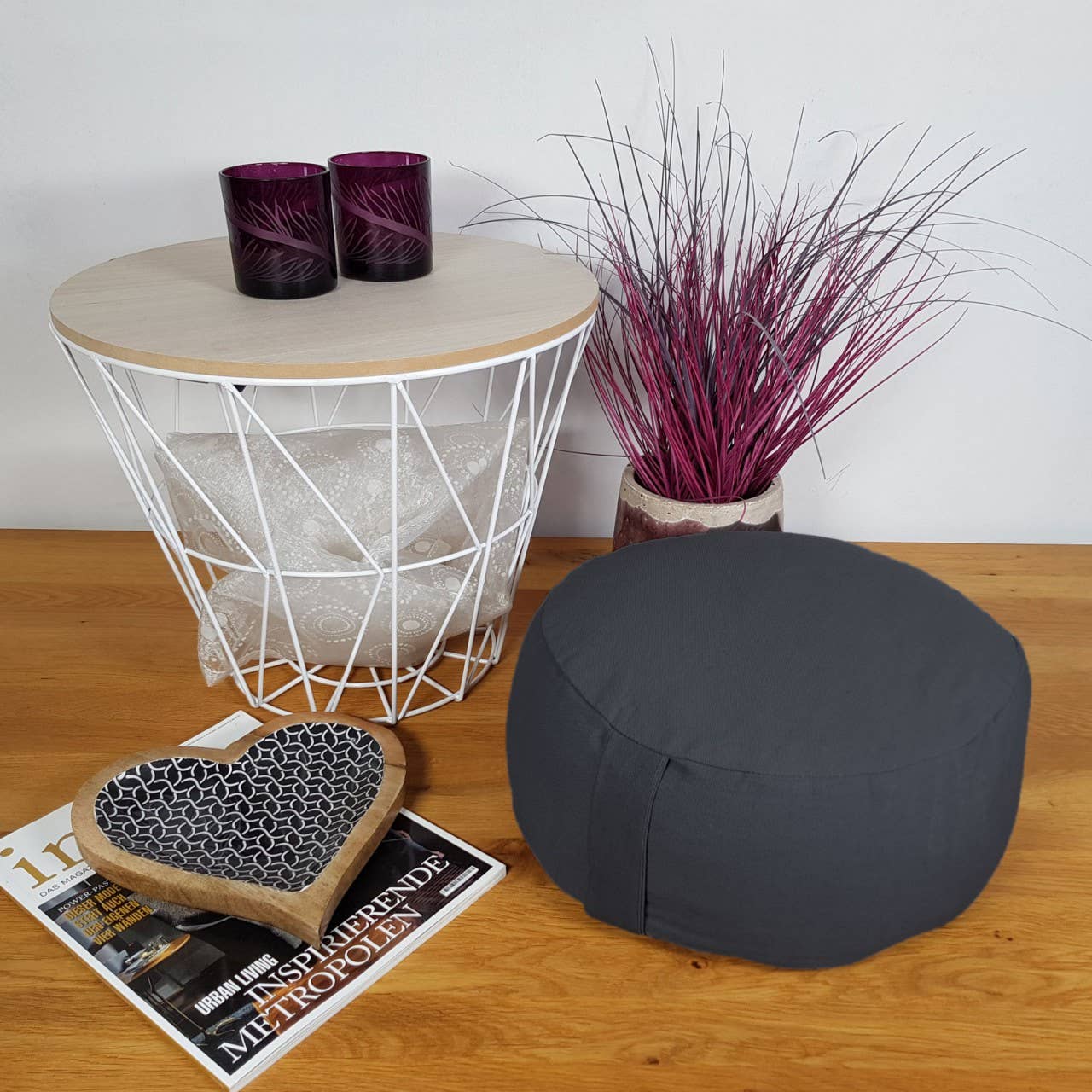 Voglrieder - Wholesale Meditation Supplies - Yoga cushion meditation cushion seat cushion lotus round 31 x 16 x 313