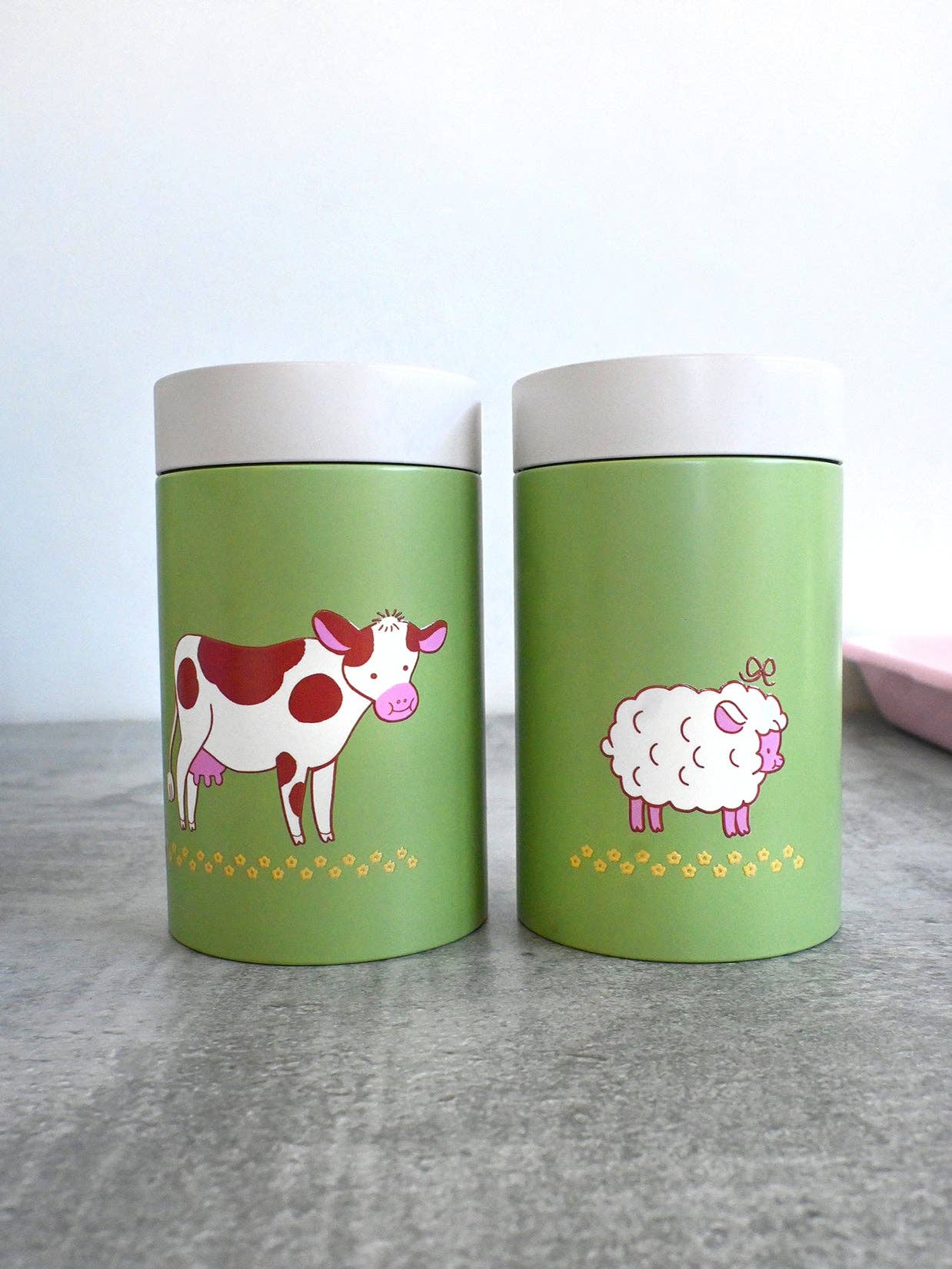 Natali Koromoto - Wholesale Canister - "Farm Girlies" Mini Tin Canister1