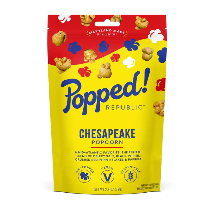 Popped! Republic - Wholesale Popcorn - Gourmet Popcorn in Small Stand Up Pouches