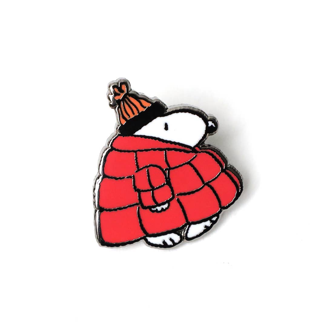 PINTRILL - Wholesale Lapel Pin/Button - Snoopy Giant Red Coat