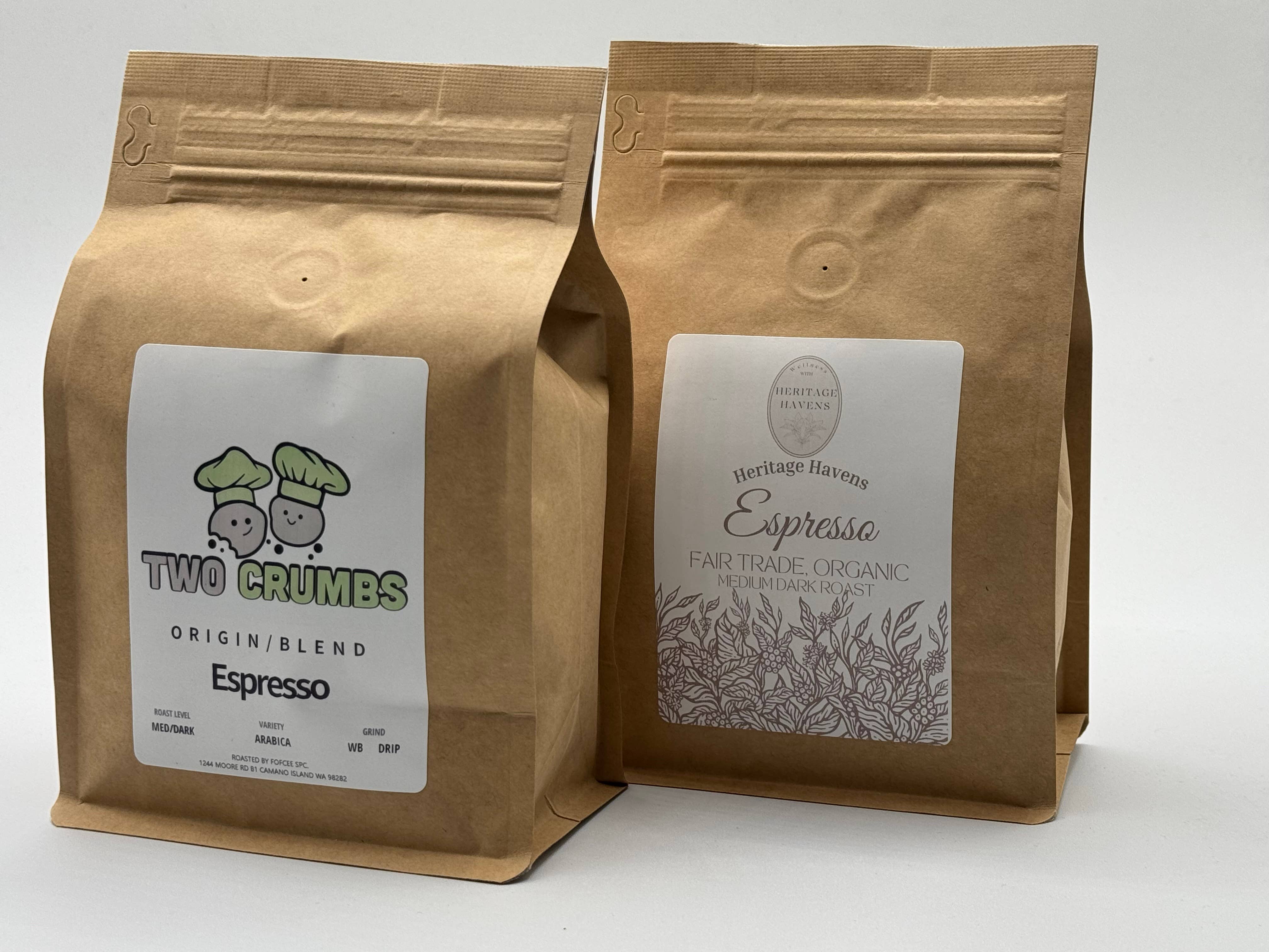 Fofcee Coffee - Vente Grains de café - NOUVEAU FORMAT DE VENTE ! Café en gros 12oz MÉLANGE ESPRESSO3