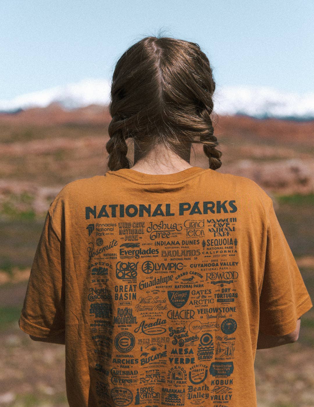 The Landmark Project - Wholesale Screen Printed T-Shirt - Unisex - National Park Type Unisex Short Sleeve Tee2