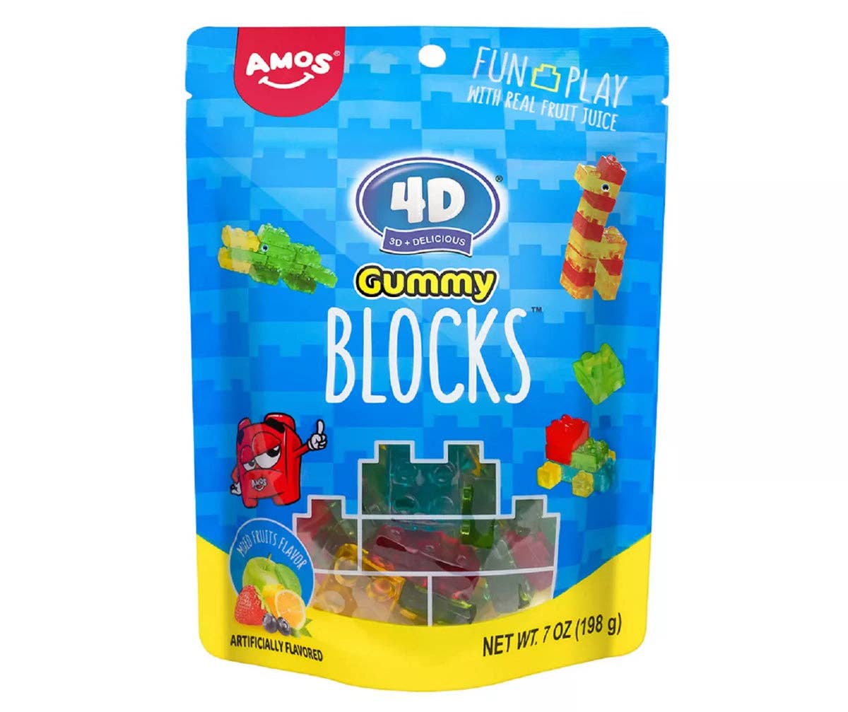 Sahara Stock & Go wholesale - Wholesale Gummy - Amos 4D Blocks 6oz 12p