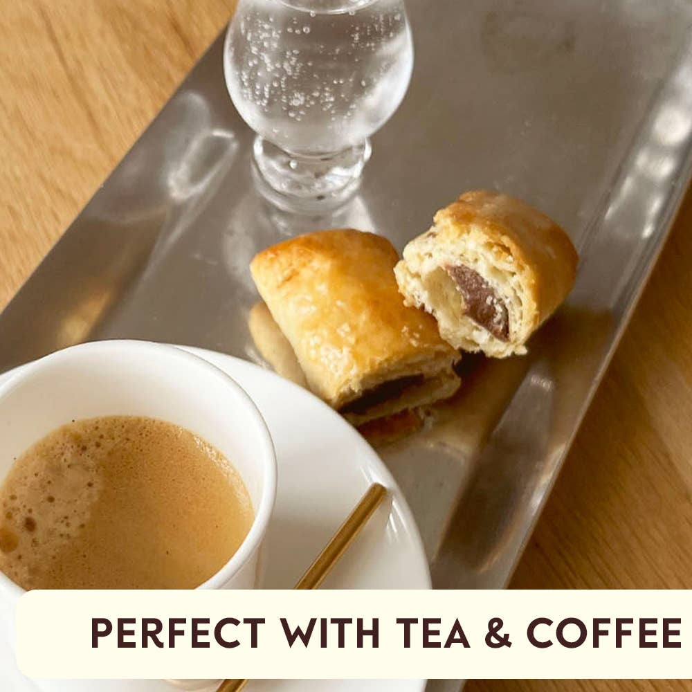 Vicenzi USA Inc. - Wholesale Cookie - Delizia Hazelnut, Hazelnut Cream Filled Puff Pastry, 125g2