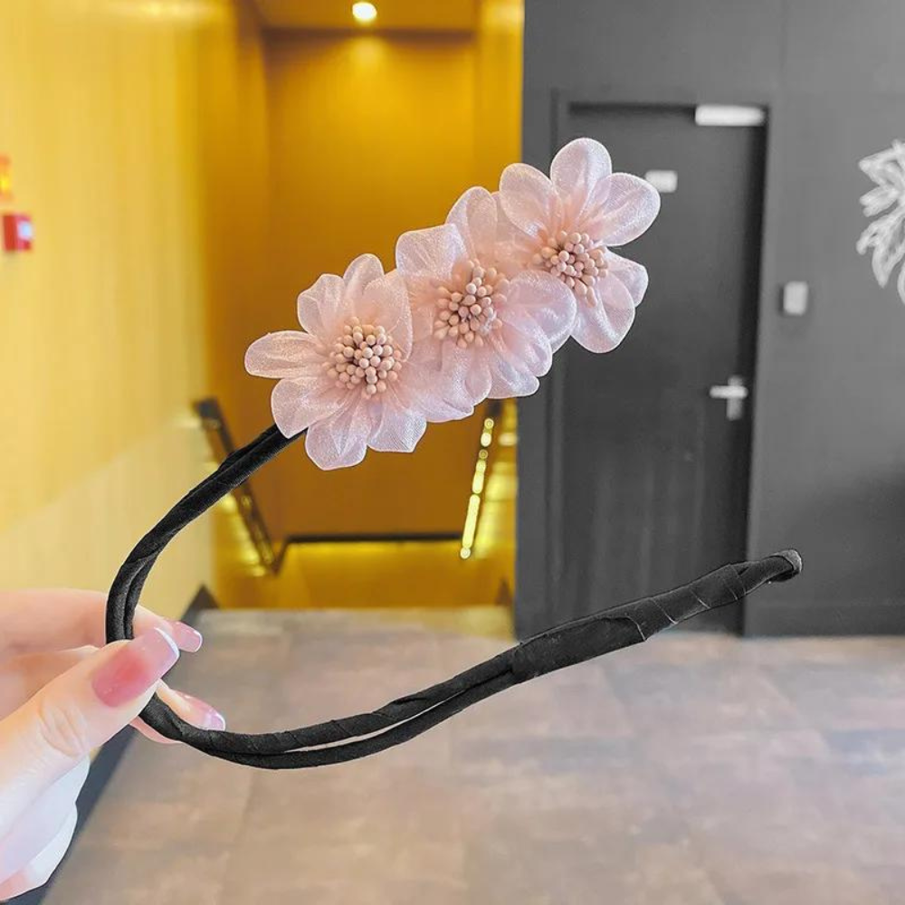 Ashlen - Wholesale Hair Curlers - FLORAL HAIR CURLER4