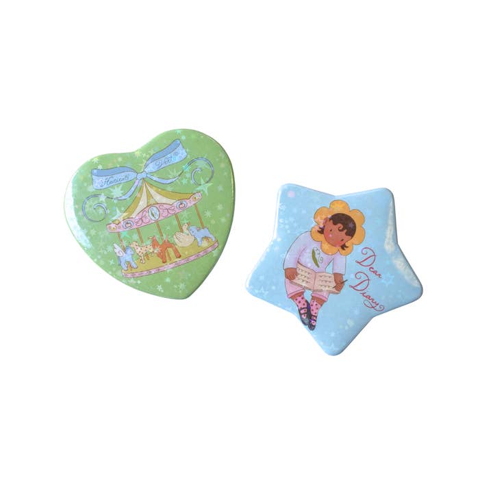 cher journal pack de pin's pour la vente par Haricot Vert