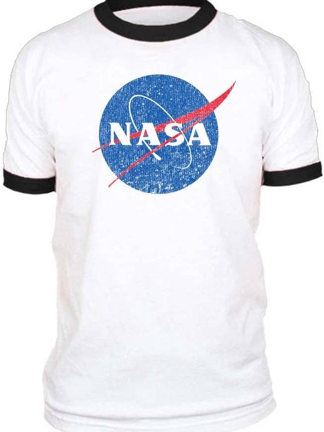 Classic NASA Planet Meatball Unisex Cotton Ringer T-Shirt for wholesale by Multi-Vendor Sales