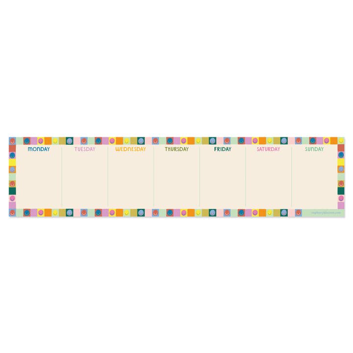 Raspberry Blossom - Wholesale Desk Pad - Smiley Face Keyboard Pad