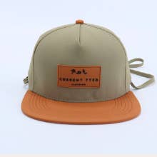 Current Tyed Clothing - Wholesale Flat Brim Cap - Unisex - SS2025 5 Panel Waterproof Snapback Hats