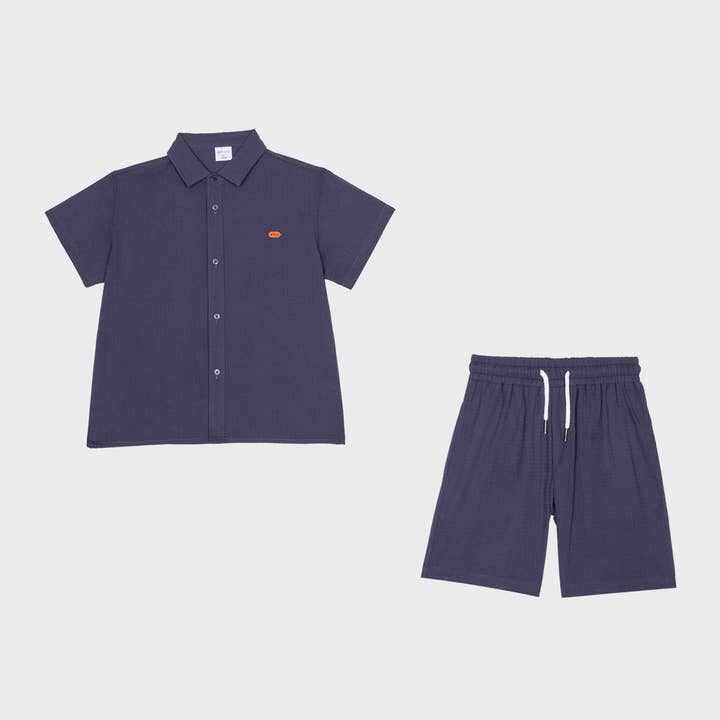 KB-YF7408-63 - Set met korte broek voor jongen voor wholesale door Ativo Kids