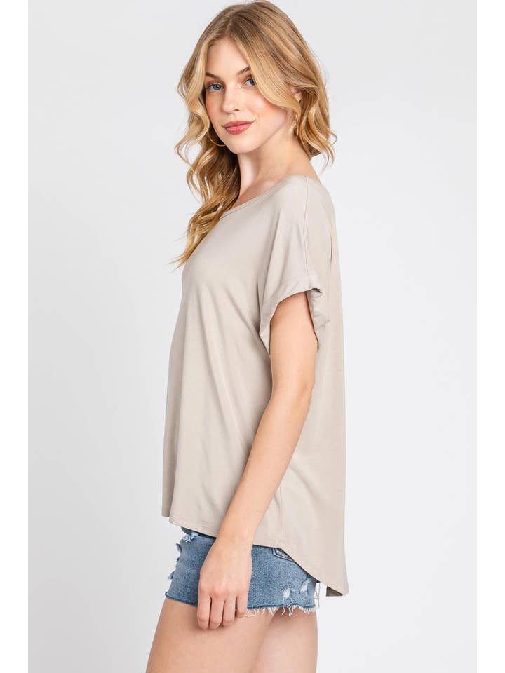 Final Touch - Vendita all'ingrosso Top in maglia - Donna - Top Girocollo in Modal Rayon - T3104845