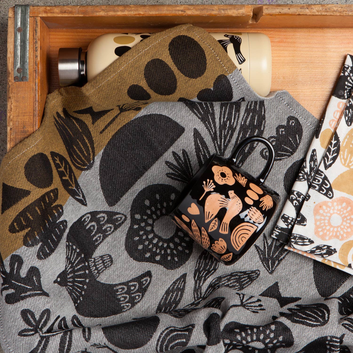 Danica Studio - Wholesale Tea Towel - Danica Studio Myth Woven Cotton Jacquard Dishtowe5